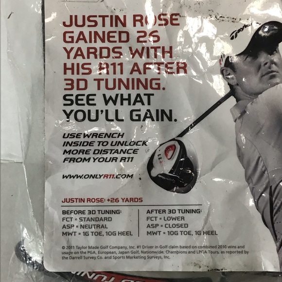 TaylorMade Torque Wrench 3D Tuning Golf Club Tool - Picture 4 of 4